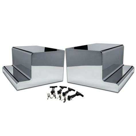 Peterbilt 379/389 Stainless Steel Battery Box Kit